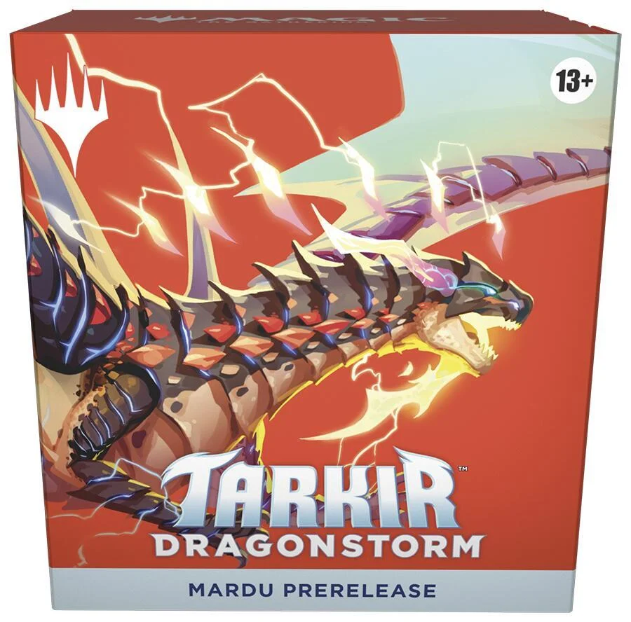 Magic: The Gathering Tarkir: Dragonstorm Prerelease Kit (Mardu) - 6 Play Packs, Dice, Promos