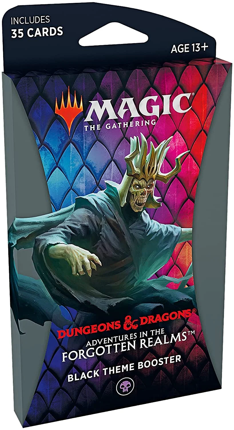 Magic: The Gathering Theme Booster Pack - Adventures in The Forgotten Realms - Black