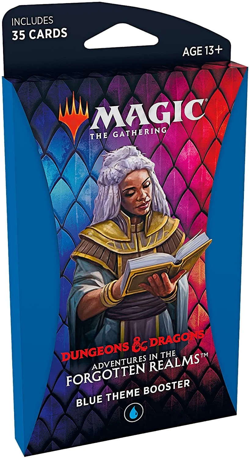 Magic: The Gathering Theme Booster Pack - Adventures in The Forgotten Realms - Blue