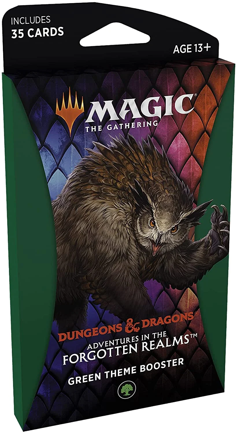 Magic: The Gathering Theme Booster Pack - Adventures in The Forgotten Realms - Green