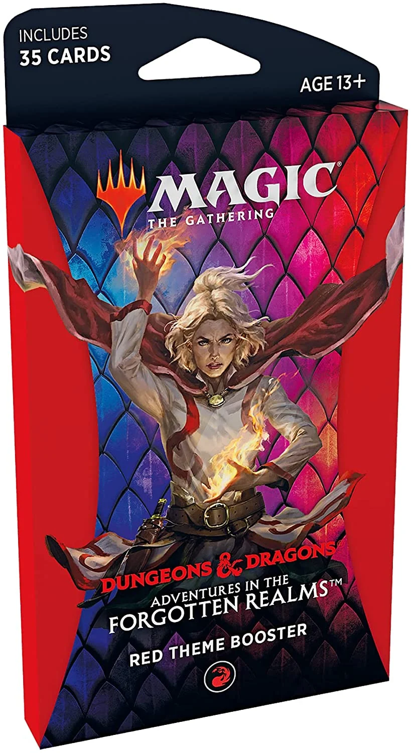 Magic: The Gathering Theme Booster Pack - Adventures in The Forgotten Realms - Red