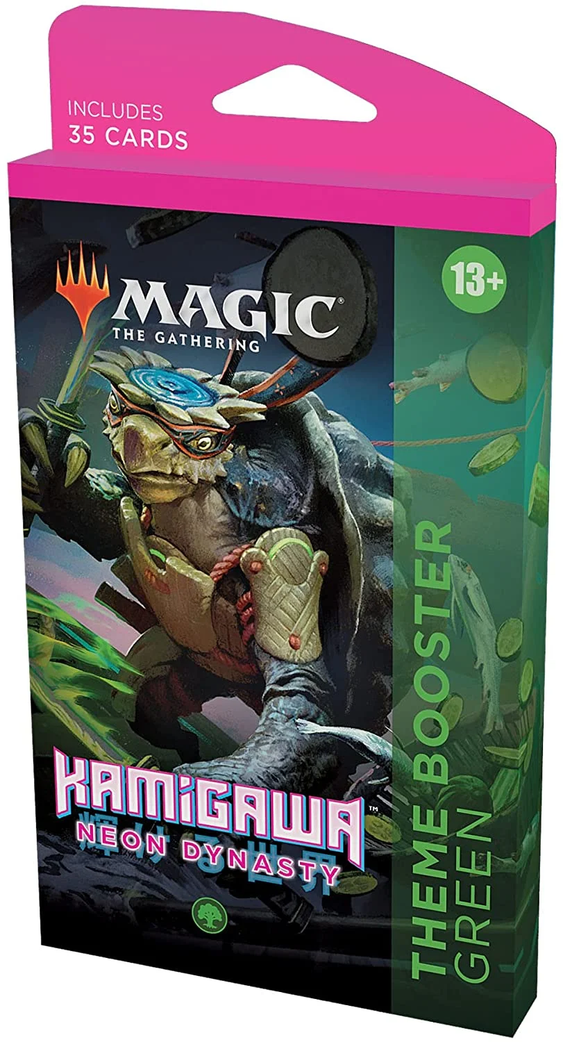 Magic: The Gathering Theme Booster Pack - Kamigawa: Neon Dynasty - Green