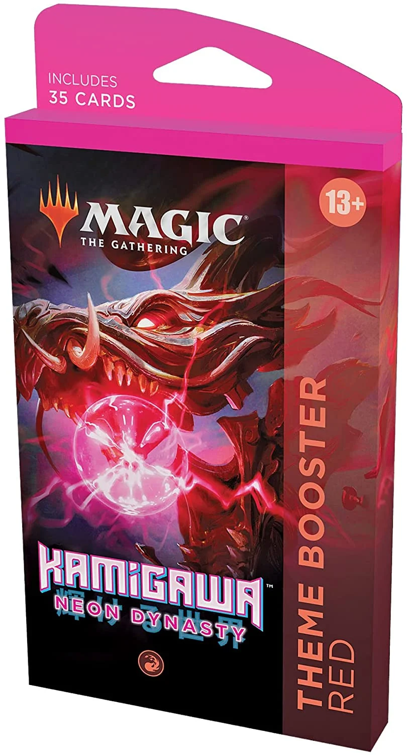 Magic: The Gathering Theme Booster Pack - Kamigawa: Neon Dynasty - Red