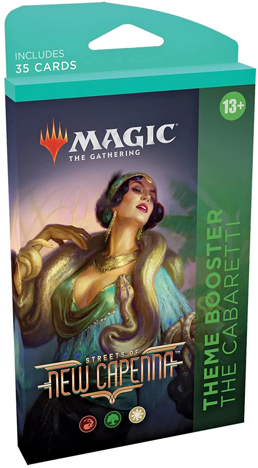 Magic: The Gathering Theme Booster Pack - Streets of New Capenna - Cabaretti (Red, Green, White)
