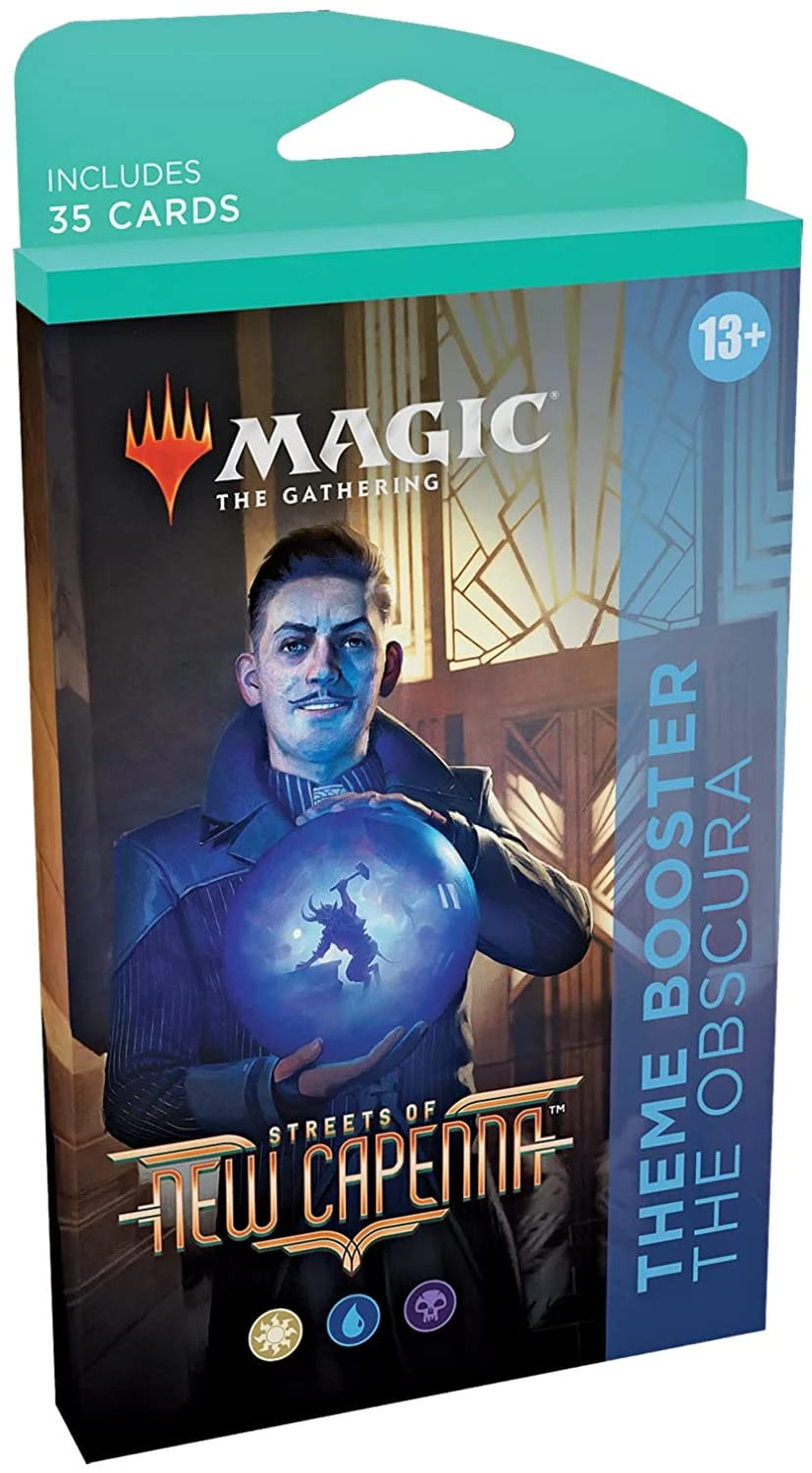 Magic: The Gathering Theme Booster Pack - Streets of New Capenna - Obscura (White, Blue, Black)