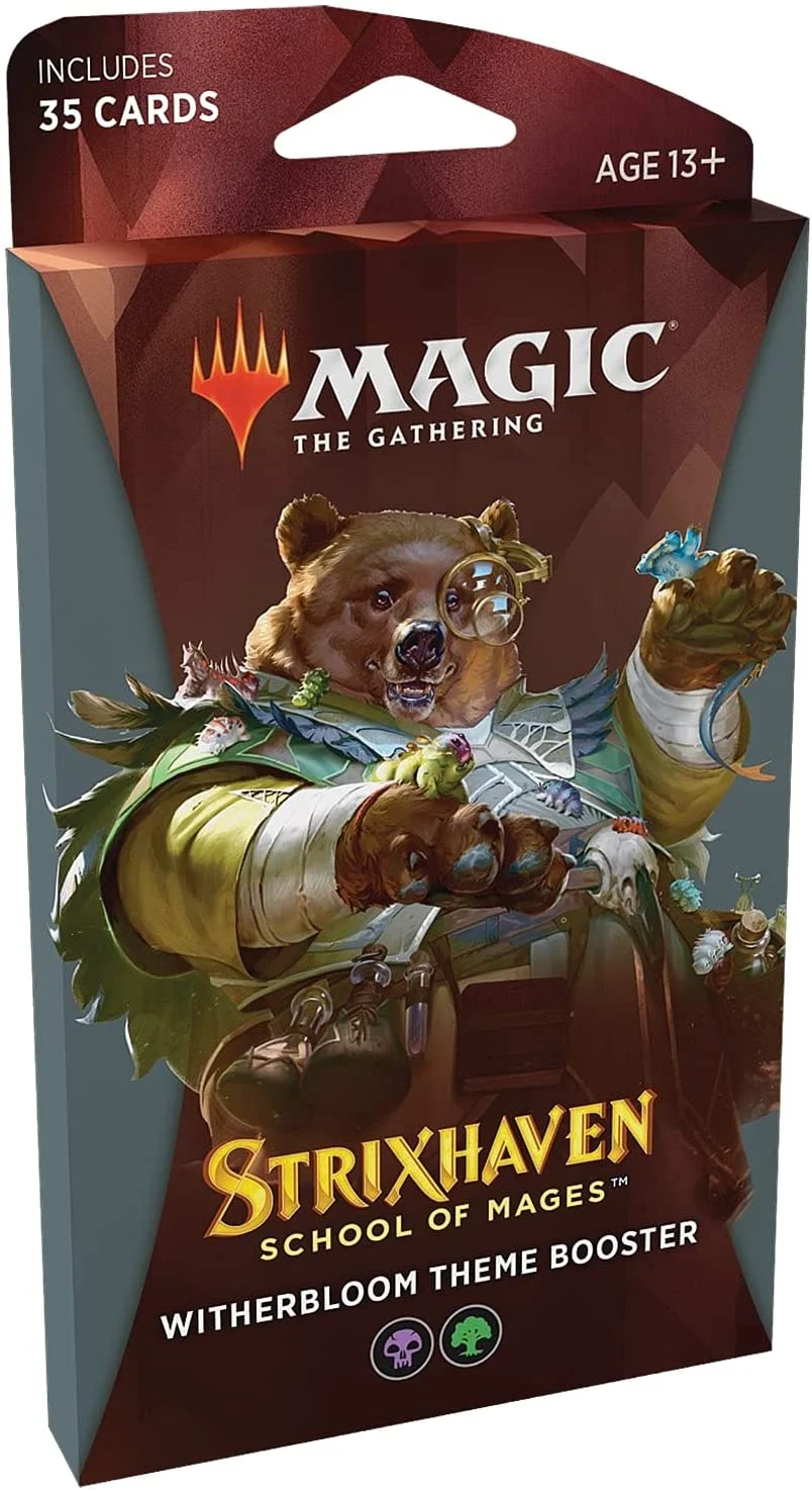 Magic: The Gathering Theme Booster Pack - Strixhaven - Witherbloom (Black & Green)