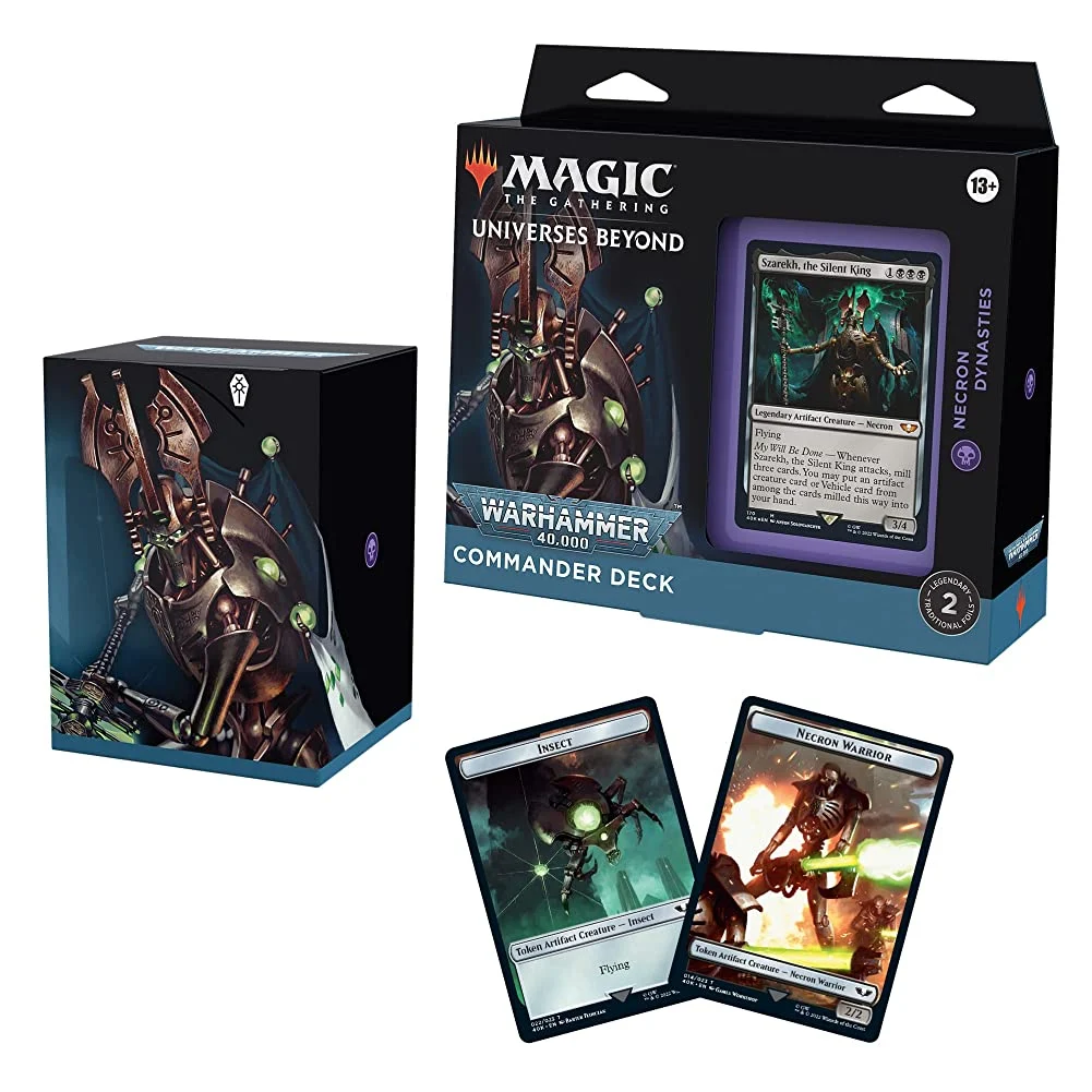 Magic: The Gathering Universes Beyond: Warhammer 40,000 Commander Deck Necron Dynasties