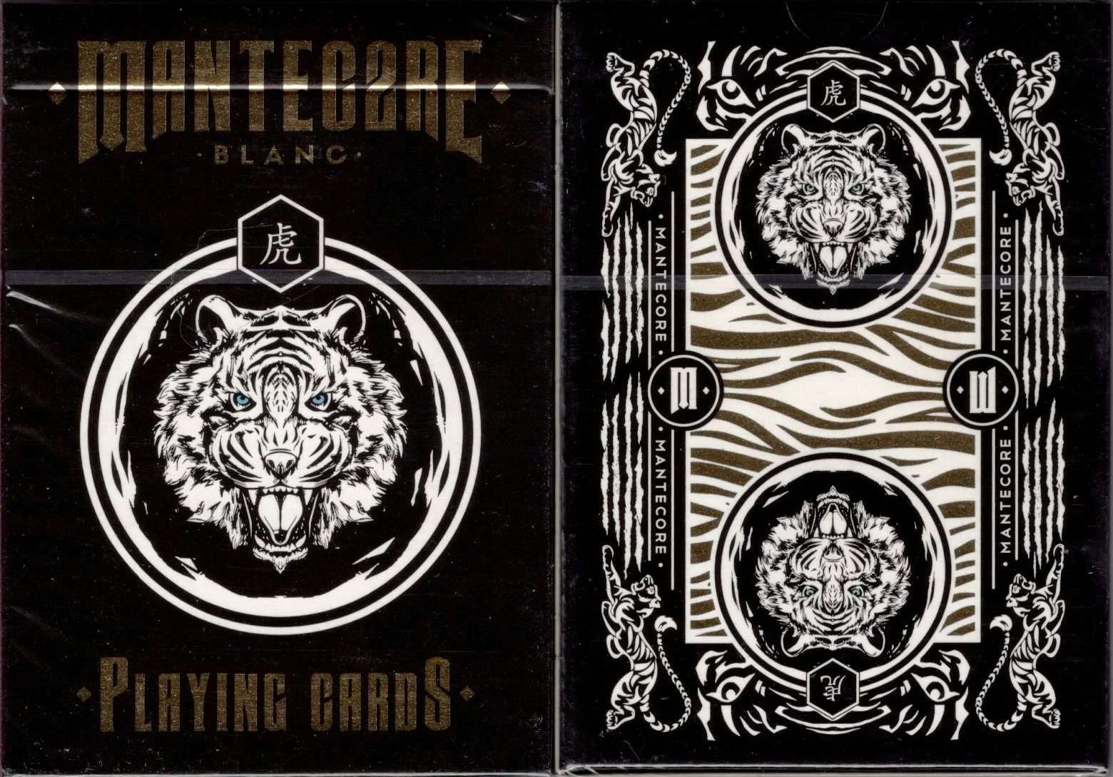 Mantecore Blanc Playing Cards Cartamundi