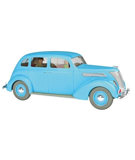 Marc Charlet's Cab 1/24 Resin Tintin's Figurine