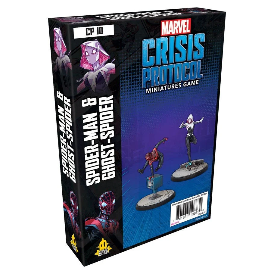 Marvel Crisis Protocol SpiderMan and GhostSpider Pack