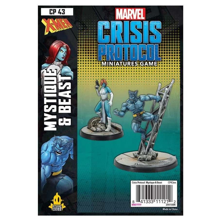 Marvel Crisis ProtocolBeast and Mystique Pack