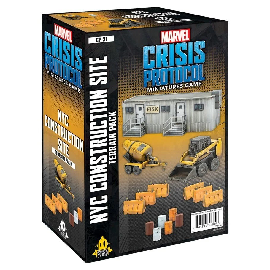 Marvel Crisis ProtocolNYC Construction Terrain Pack