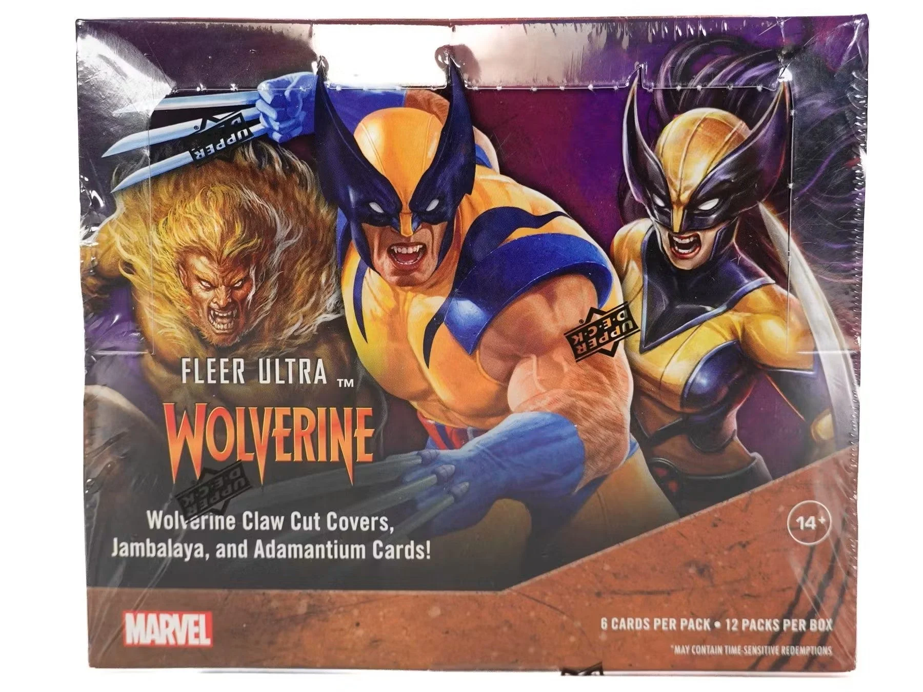 Marvel Fleer Ultra Wolverine Trading Cards Hobby Box (Upper Deck 2024)