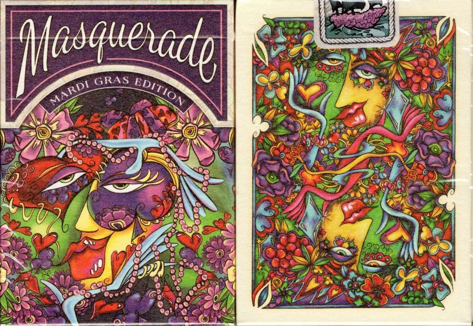Masquerade Mardi Gras Edition Playing Cards USPCC