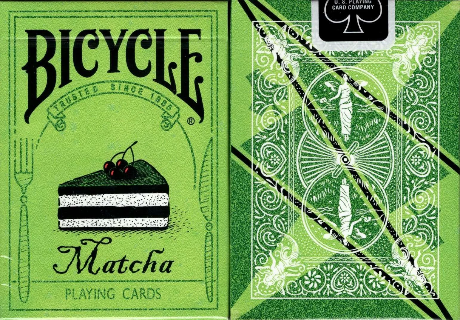 Matcha Bicycle Playing Cards