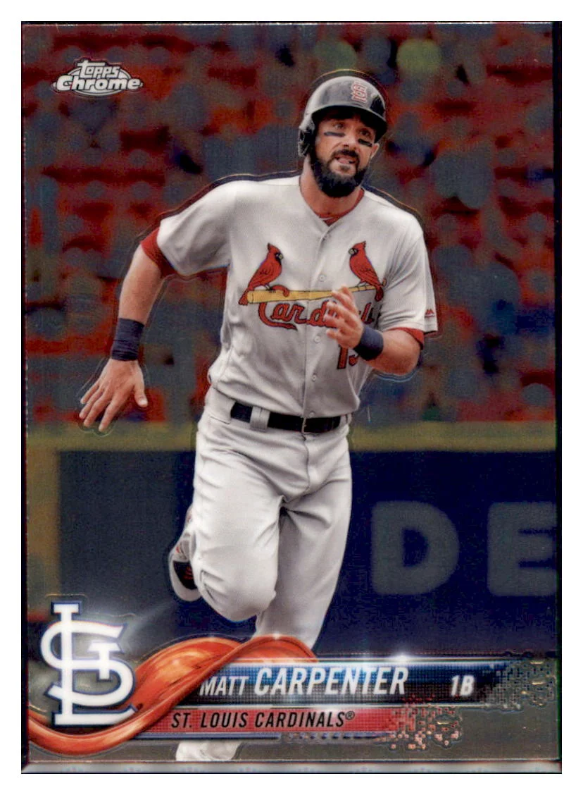 Matt Carpenter 2018 Topps Chrome St. Louis Cardinals #33 Baseball Card M32P3
