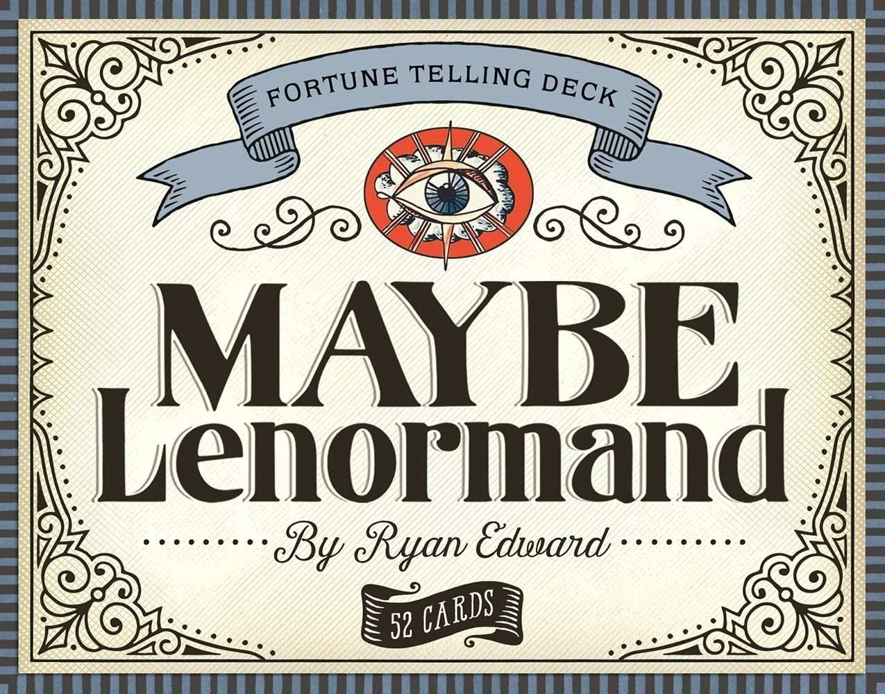 Maybe Lenormand Fortune Telling Deck USGS