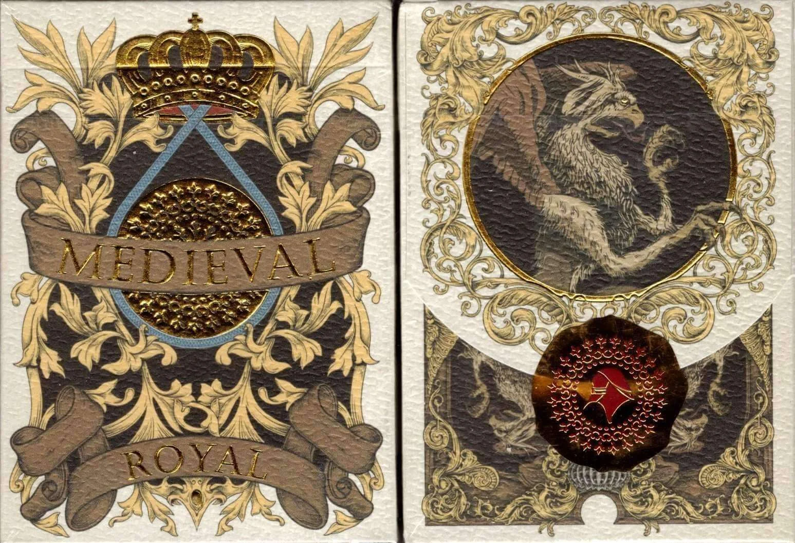 Medieval Royal Gilded Playing Cards WJPC