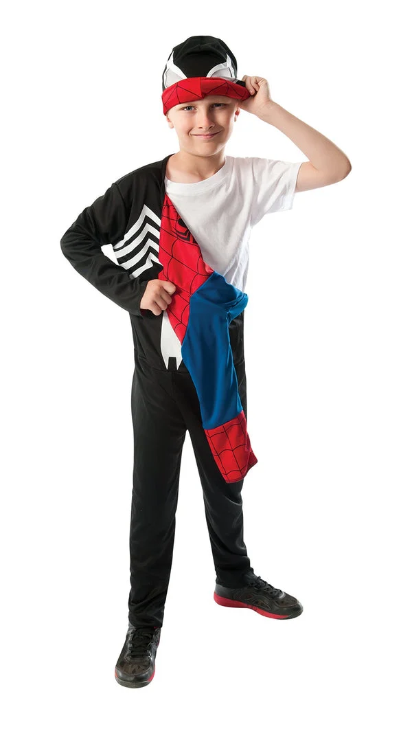 Medium Rubie's Marvel Reversible Spider-Man / Venom Child's Costume