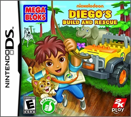Mega Blocks Diegos Build and Rescue (NDS)