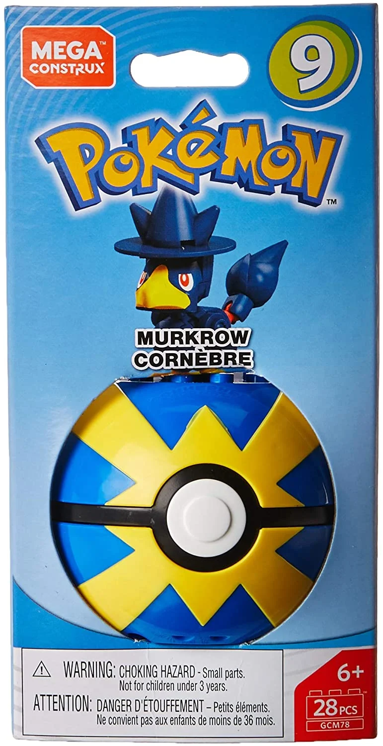 Mega Construx Building Toy - Pokemon Murkrow