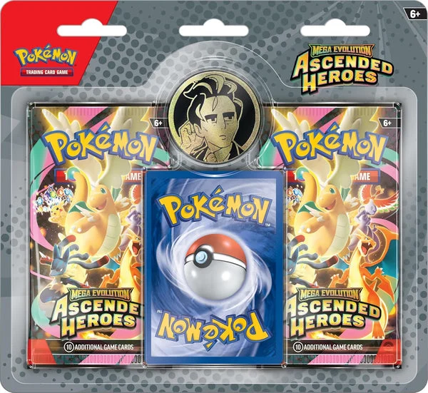 Mega Evolution: Ascended Heroes: 2-Pack Blister (Random Promo)