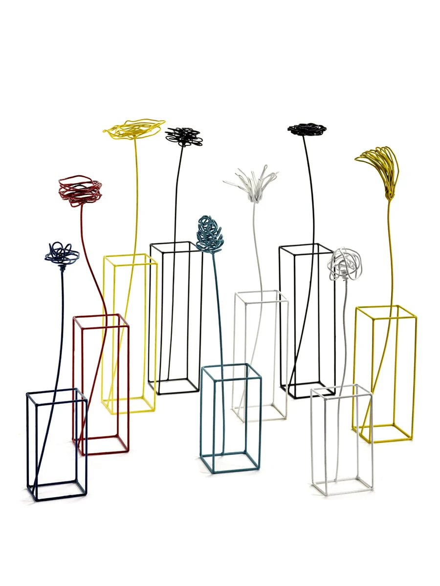 Metal Decorative Flowers By Antonino Sciortino Available in 2 Shapes