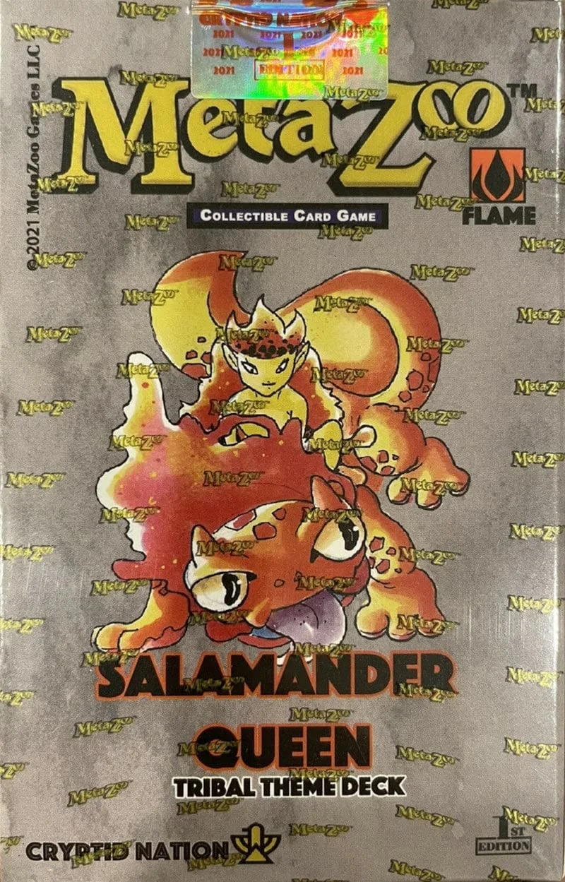 MetaZoo CCG: Cryptid Nation Tribal Theme Deck (2nd Edition) - Salamander Queen