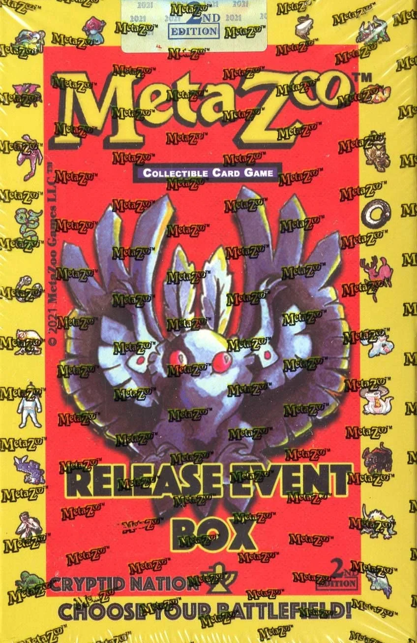 MetaZoo CCG: Release Event Box (2nd Edition) - Cryptid Nation
