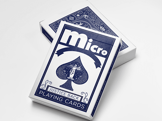 Micro Blue Card Magic Trick