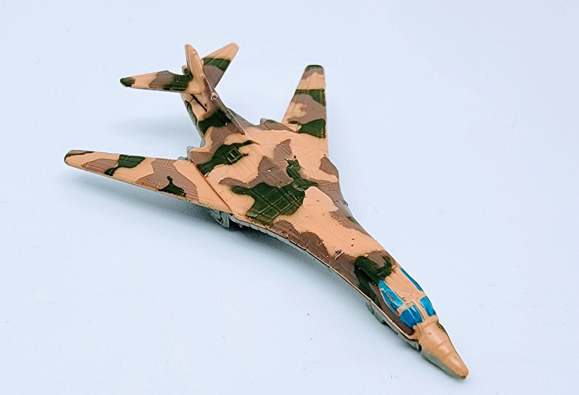 Micro Machines Military Rockwell International B1-B Lancer "The Bone" Desert Camo Miniature Toy MMPB1