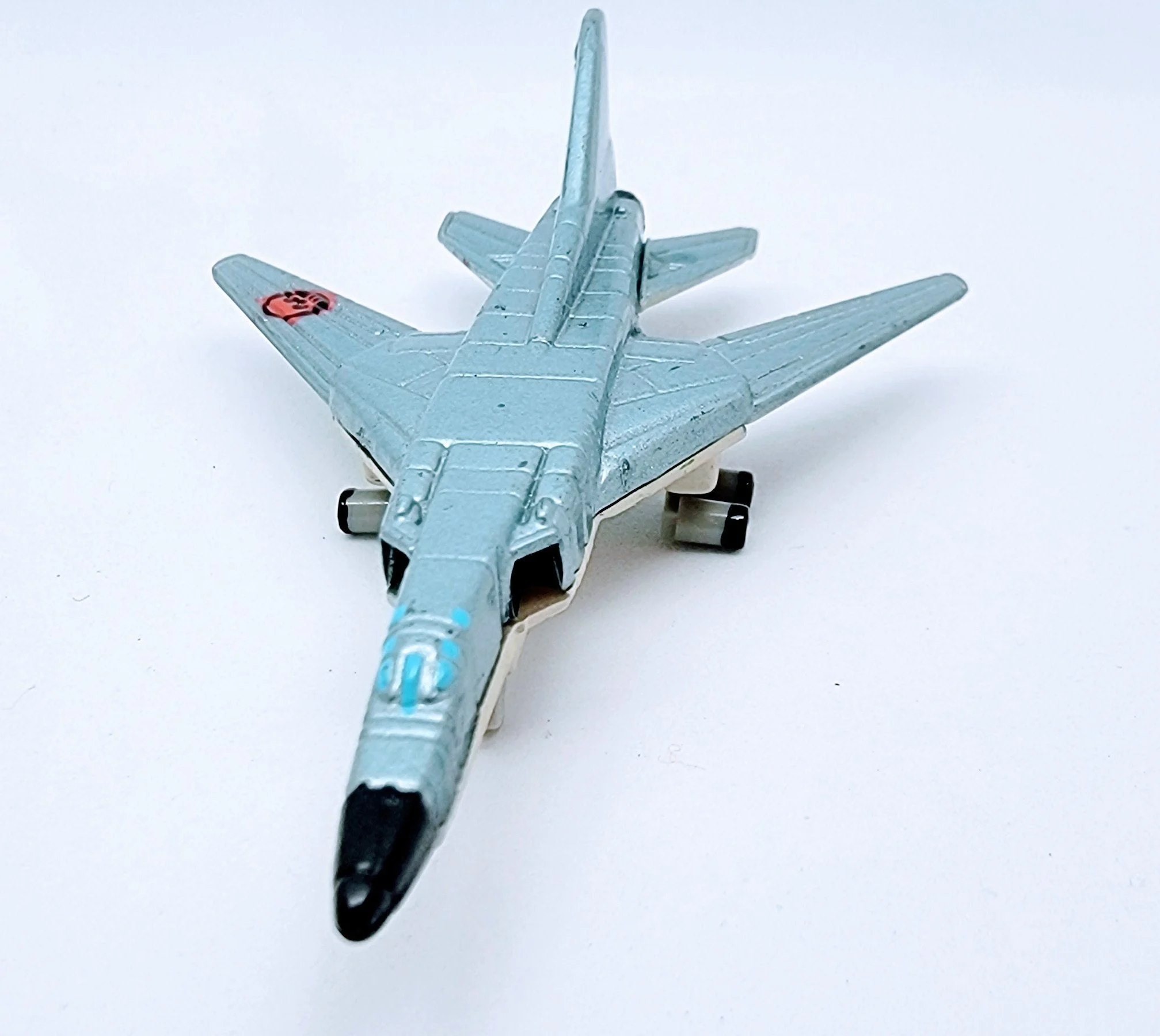 Micro Machines Military Tupolev Tu-22 Bomber Blue and Gray Terror Troops MAAC2