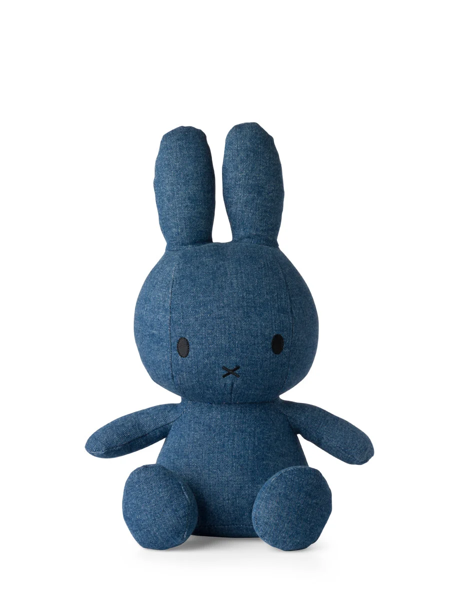 Miffy Sitting Corduroy Mid Wash Denim Available in 2 Sizes