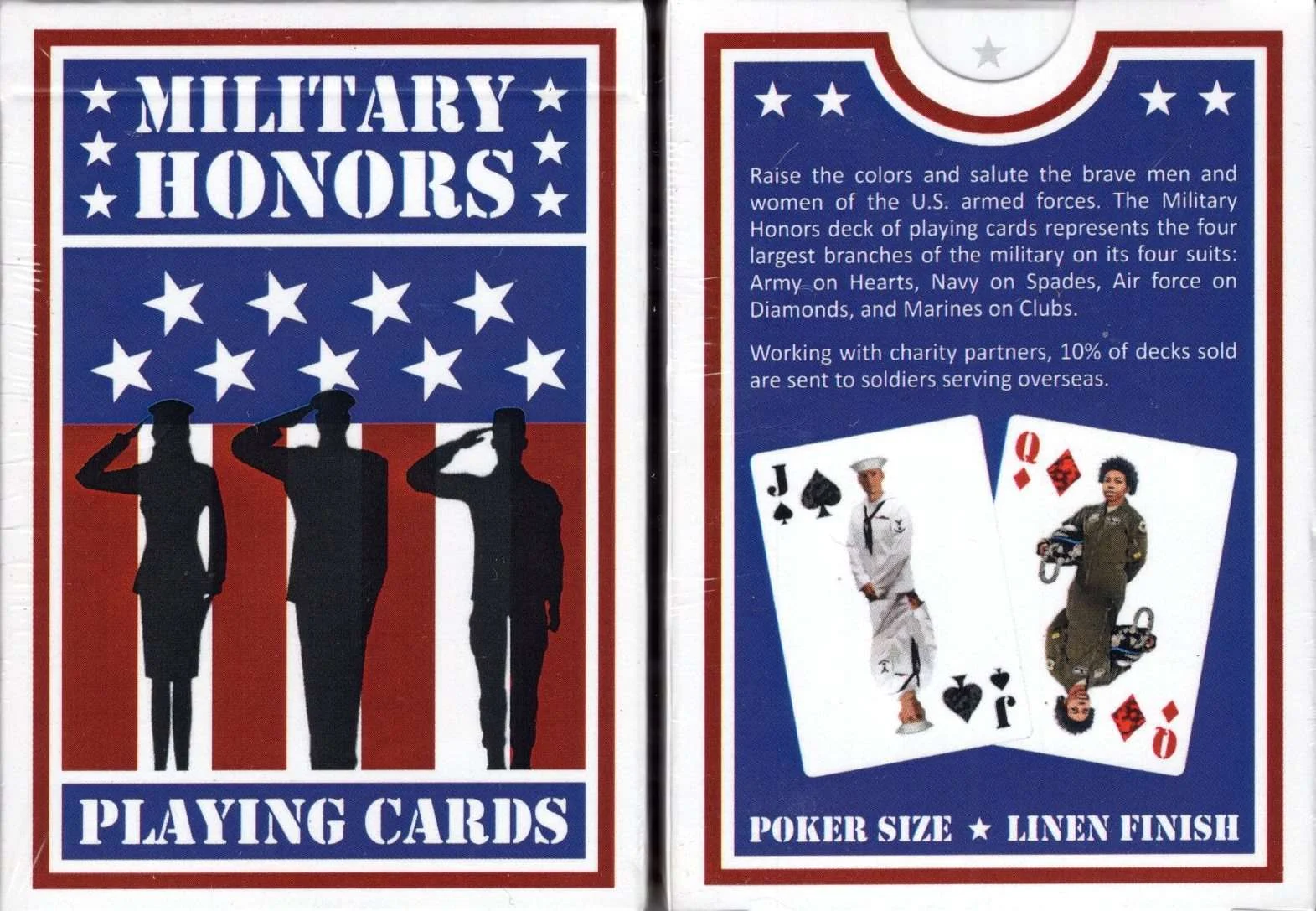 Military Honors Playing Cards