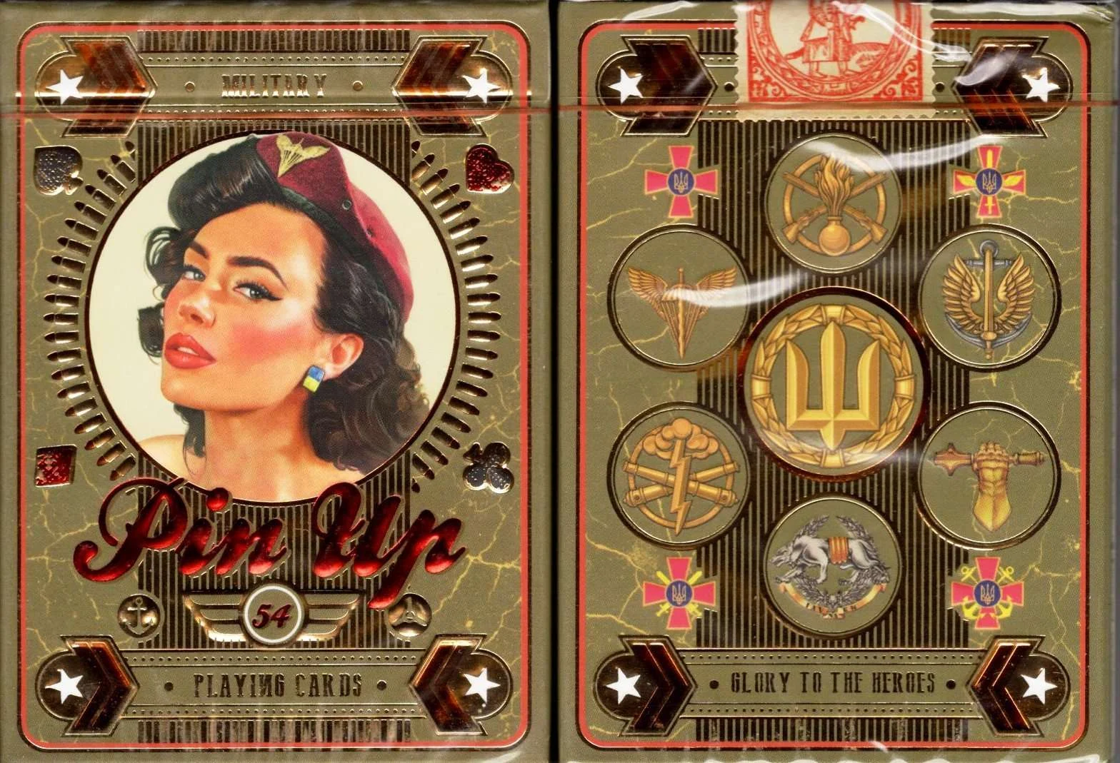 Military Pin-Up Playing Cards NPCC