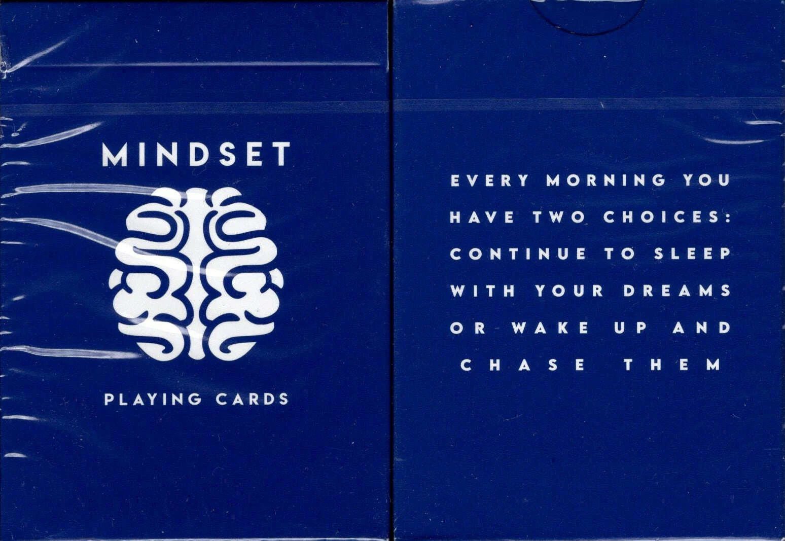 Mindset Blue Marked Playing Cards USPCC