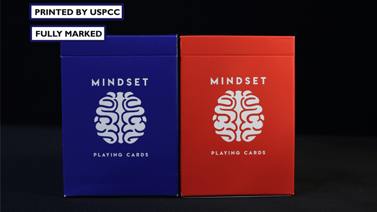 Mindset Marked Playing Cards 2 Deck Set USPCC