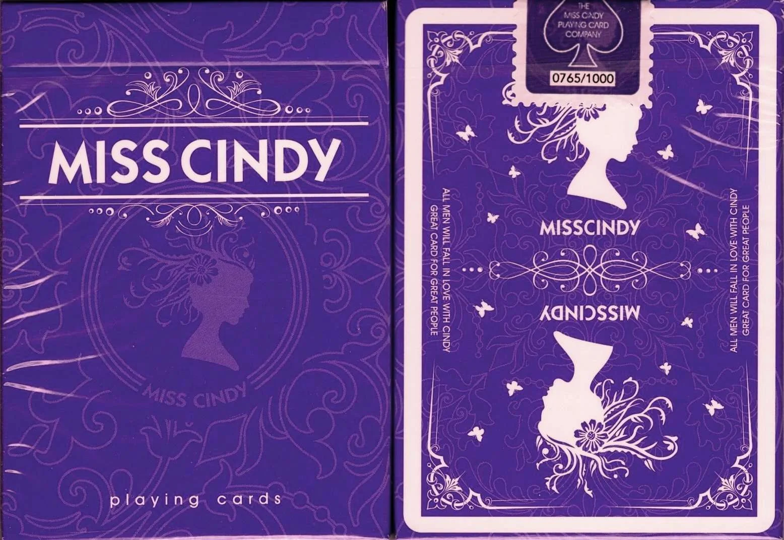 Miss Cindy v3 Playing Cards USPCC
