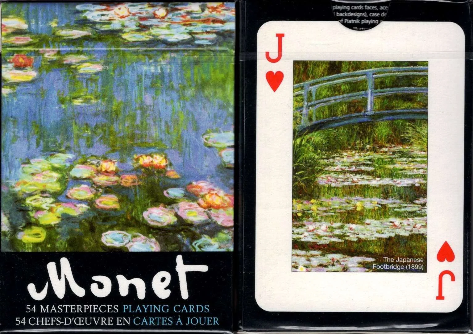 Monet Masterpieces Playing Cards Piatnik