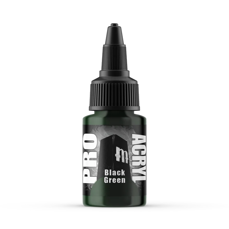 Monument Hobbies - Pro Acryl Standard Paint - Black Green