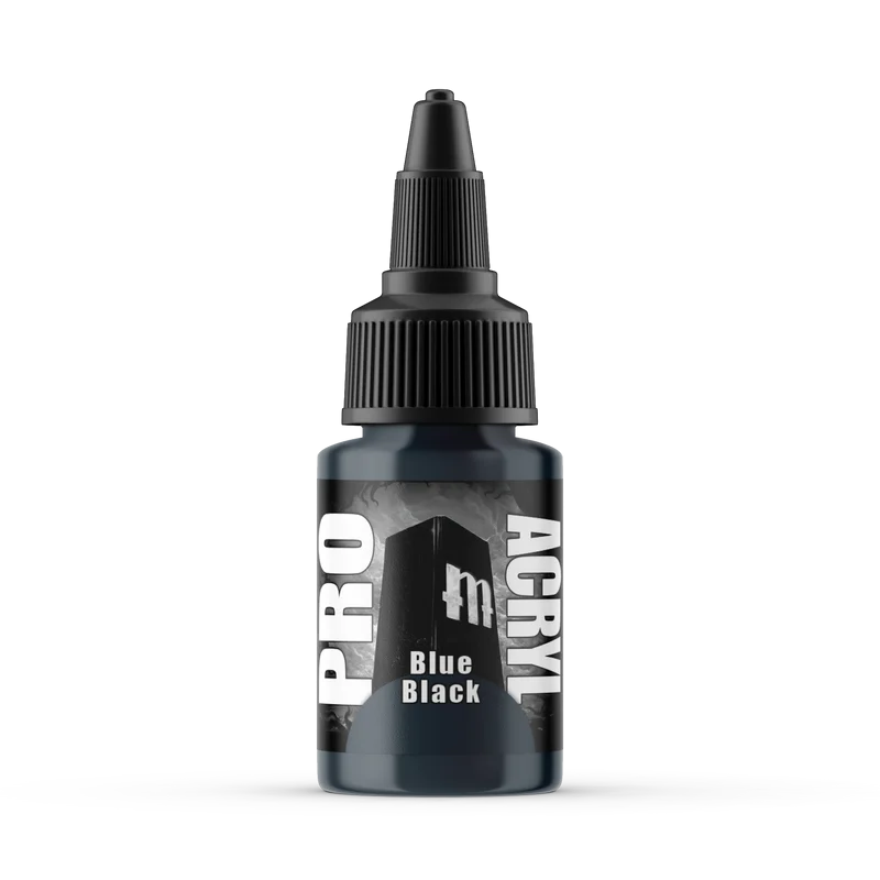 Monument Hobbies - Pro Acryl Standard Paint - Blue Black