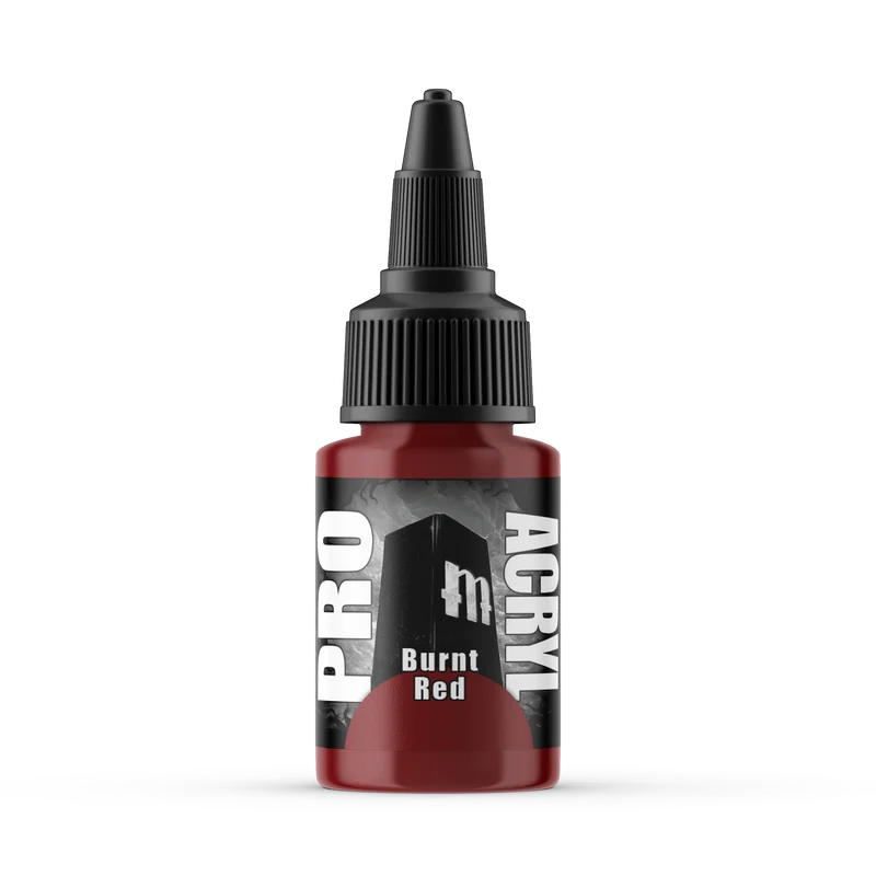 Monument Hobbies - Pro Acryl Standard Paint - Burnt Red