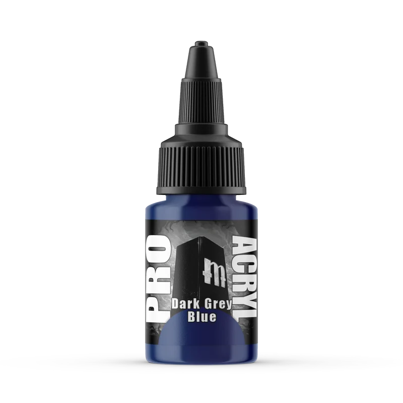 Monument Hobbies - Pro Acryl Standard Paint - Dark grey blue