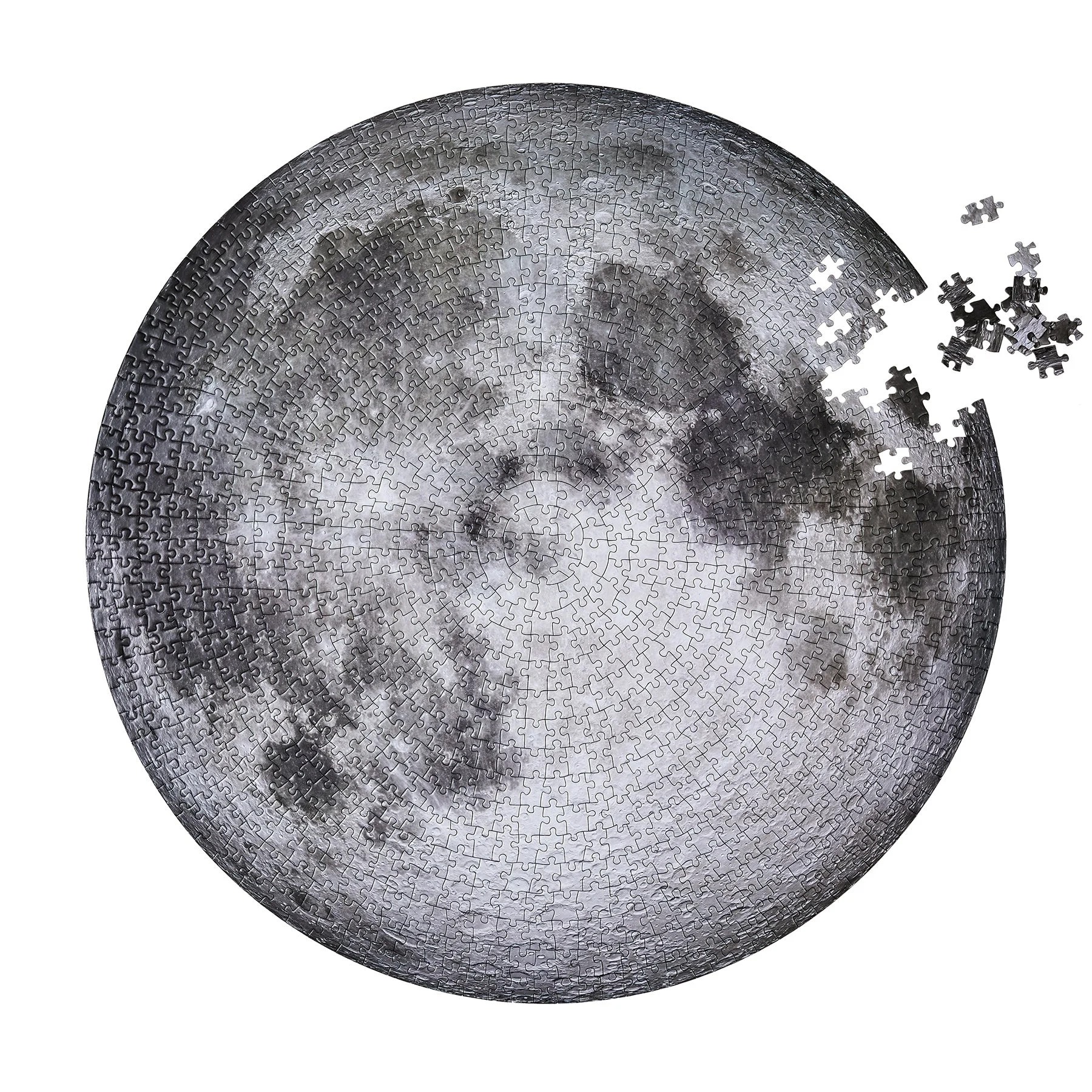 The Moon by Four Point Puzzles