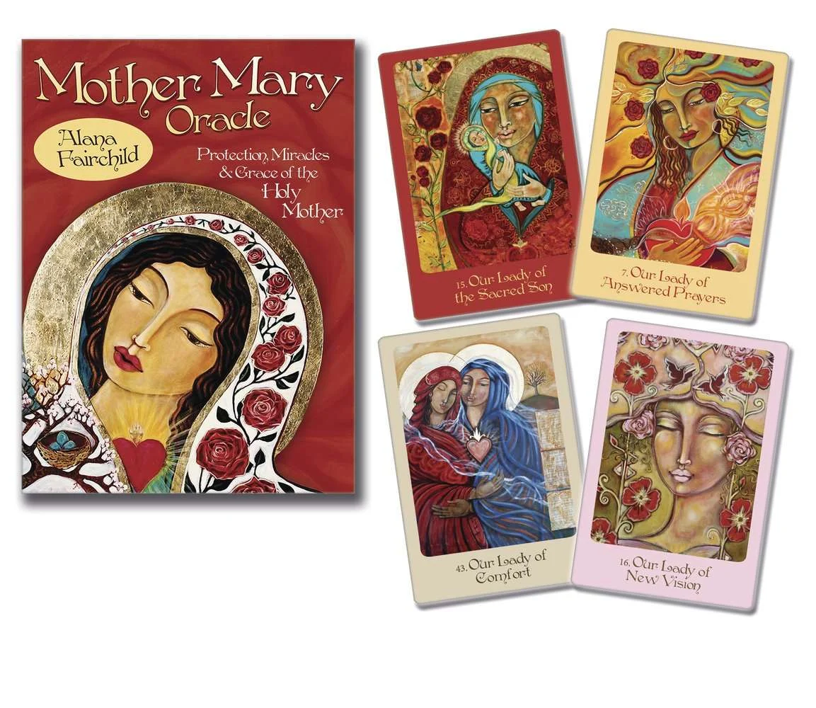 Mother Mary Oracle Deck - 44 Cards & 192 Page Guidebook