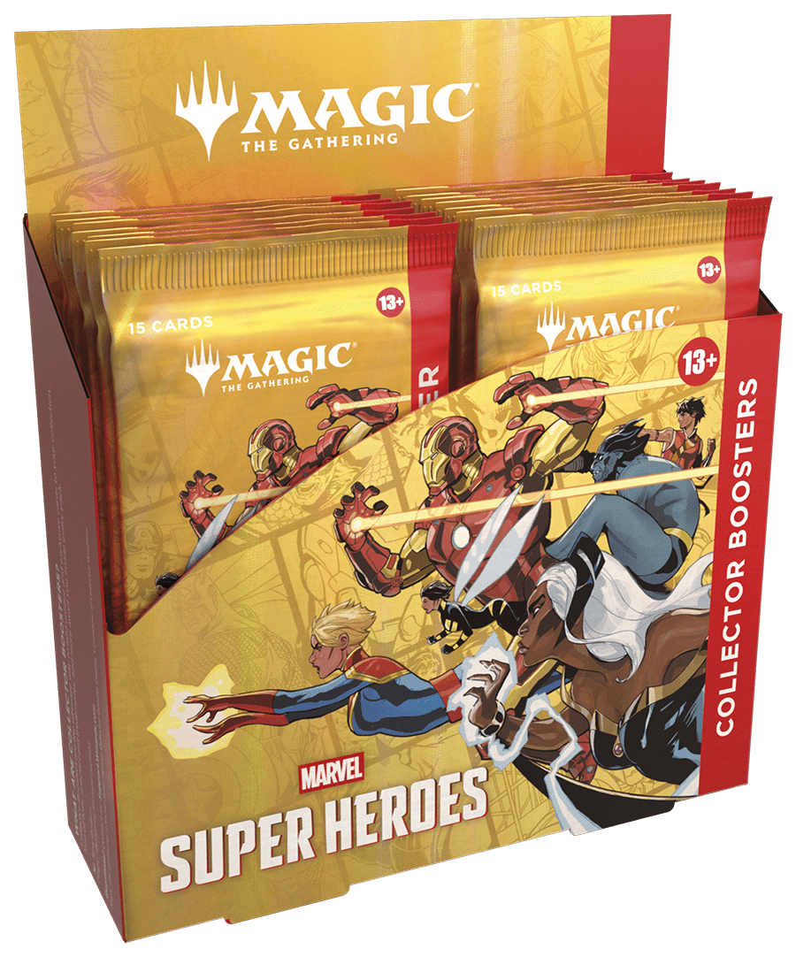 MTG Marvel Super Heroes Collector Booster Display