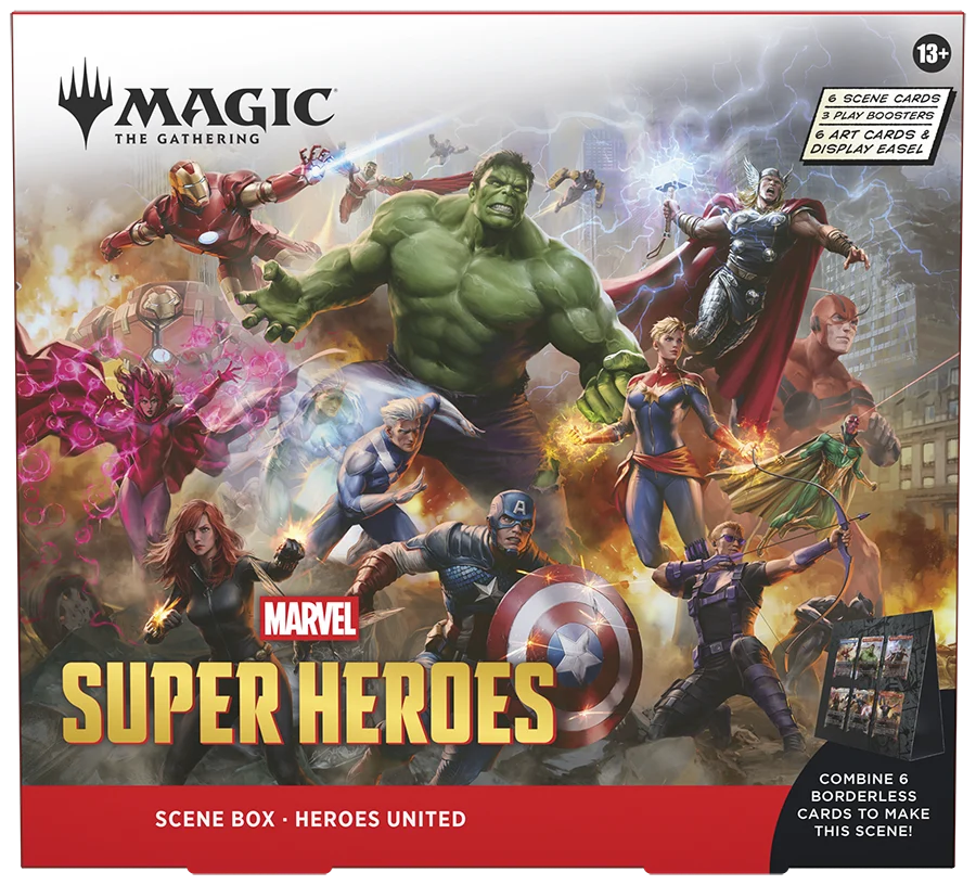 MTG Marvel Super Heroes Scene Box