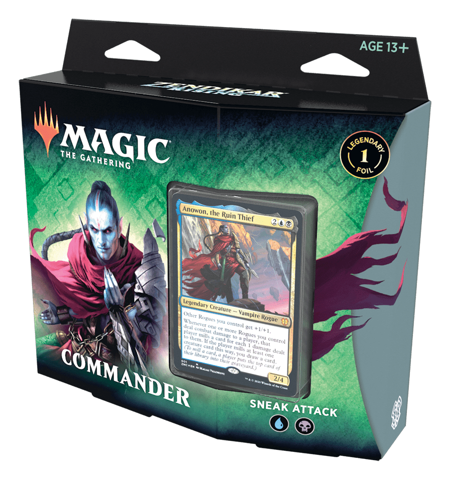 MTG Zendikar Rising Commander Deck: Sneak Attack (Anowon)