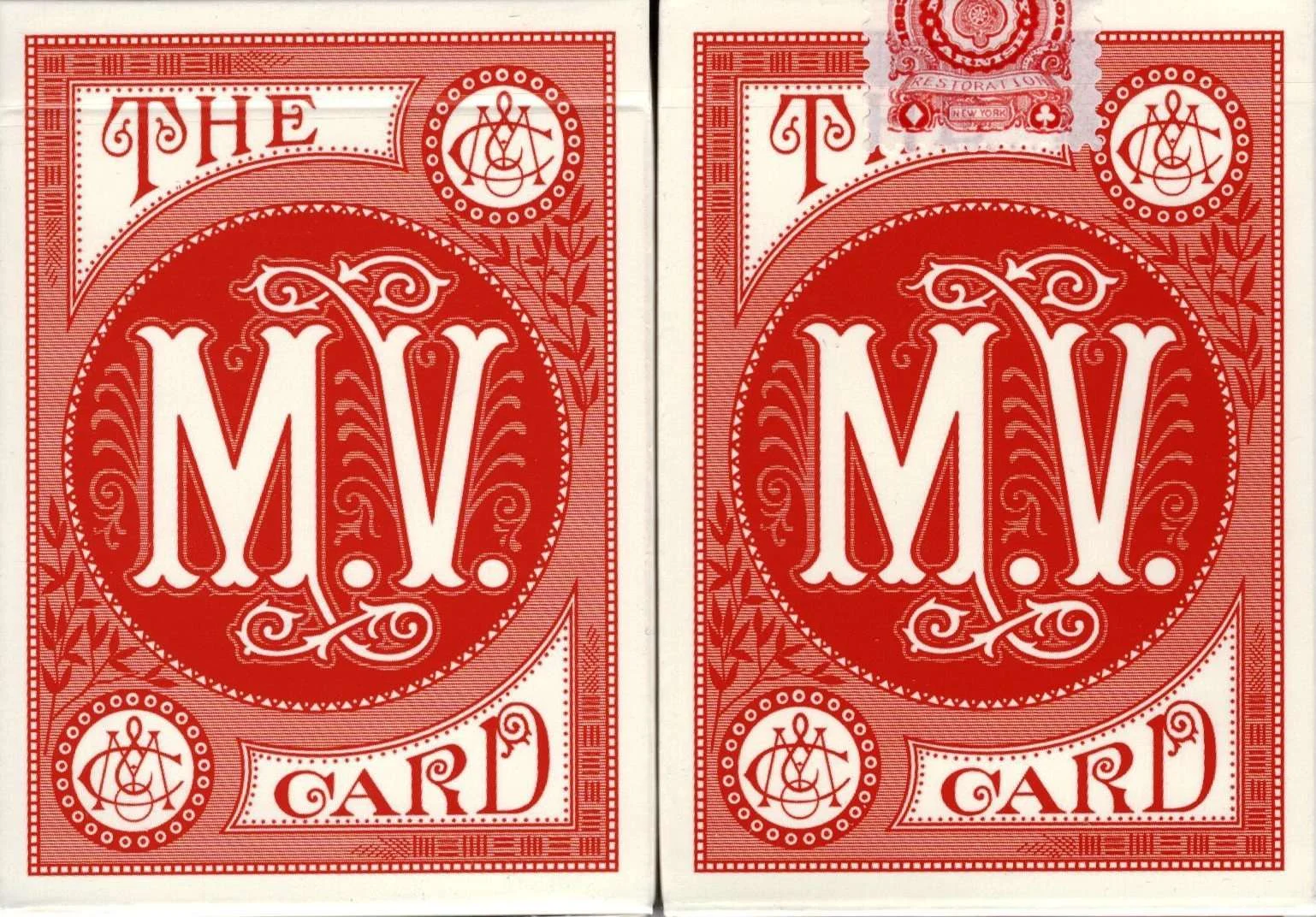 Murphy Varnish Red Playing Cards USPCC