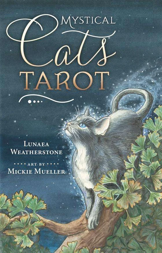 Mystical Cats Tarot Kit -Deck & Book Llewellyn